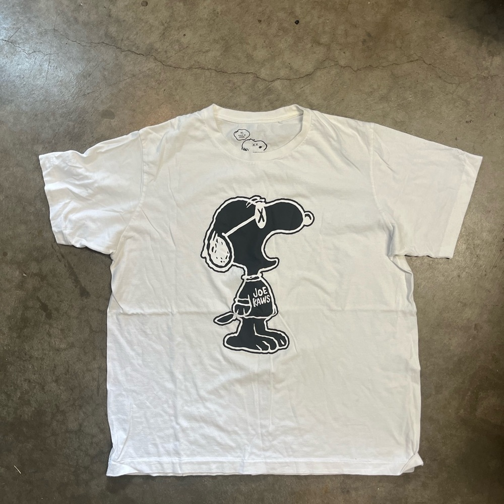 KAWS X PEANUTS tshirt for Uniqlo